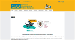 Desktop Screenshot of ciab.es